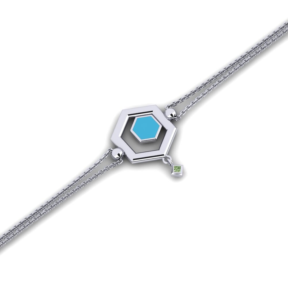 Green Diamond Women's Bracelet Orphelinat