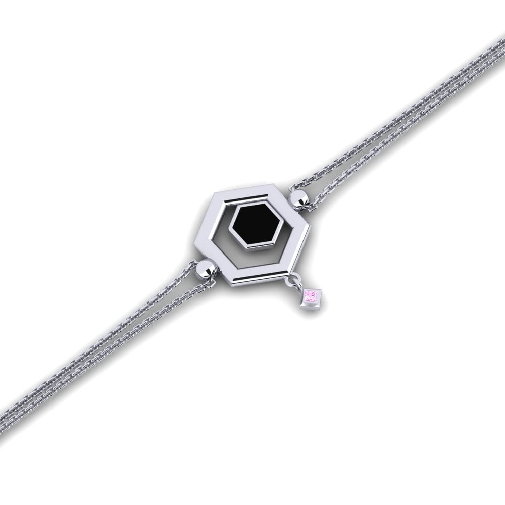 Pink Sapphire Women's Bracelet Orphelinat