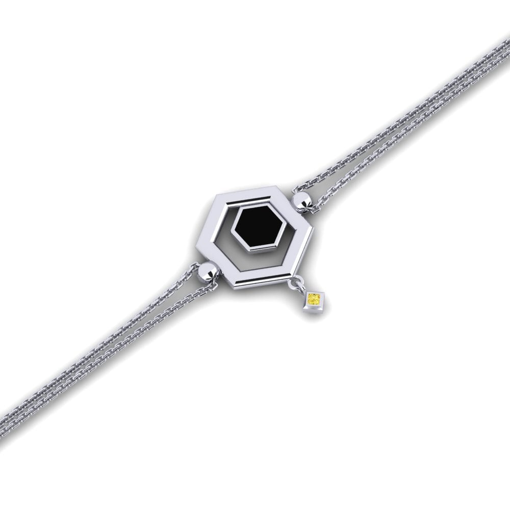 Yellow Sapphire Women's Bracelet Orphelinat