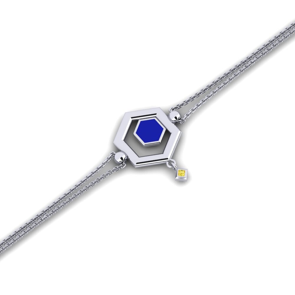 Yellow Sapphire Women's Bracelet Orphelinat