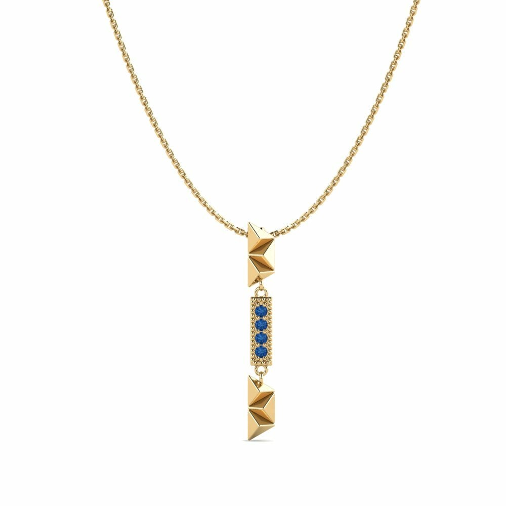 Dark Blue Zirconia Women's Pendant Orsman