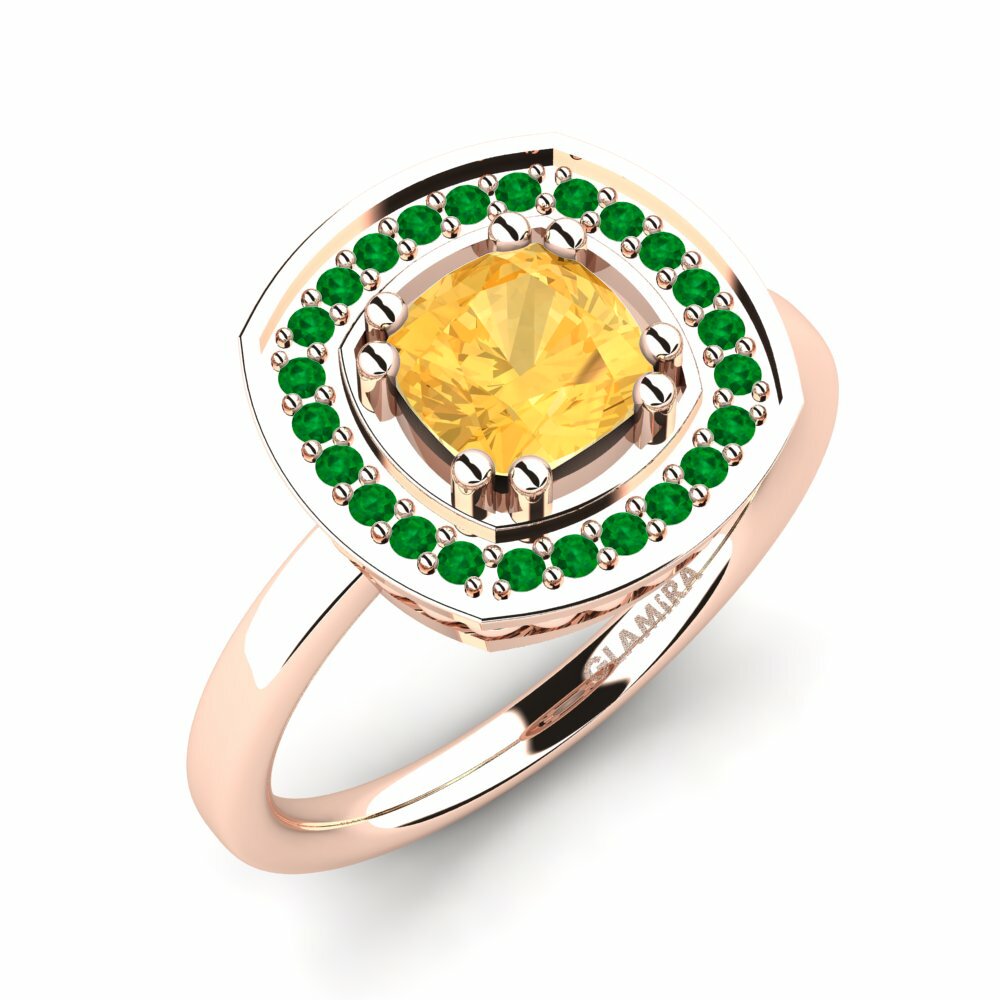9K Rood Goud Verlovingsring Orva
