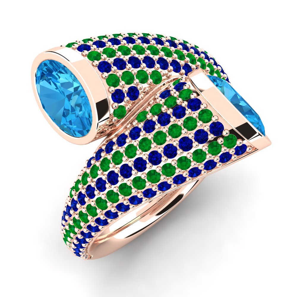 14ct Rose Gold Ring Osagia