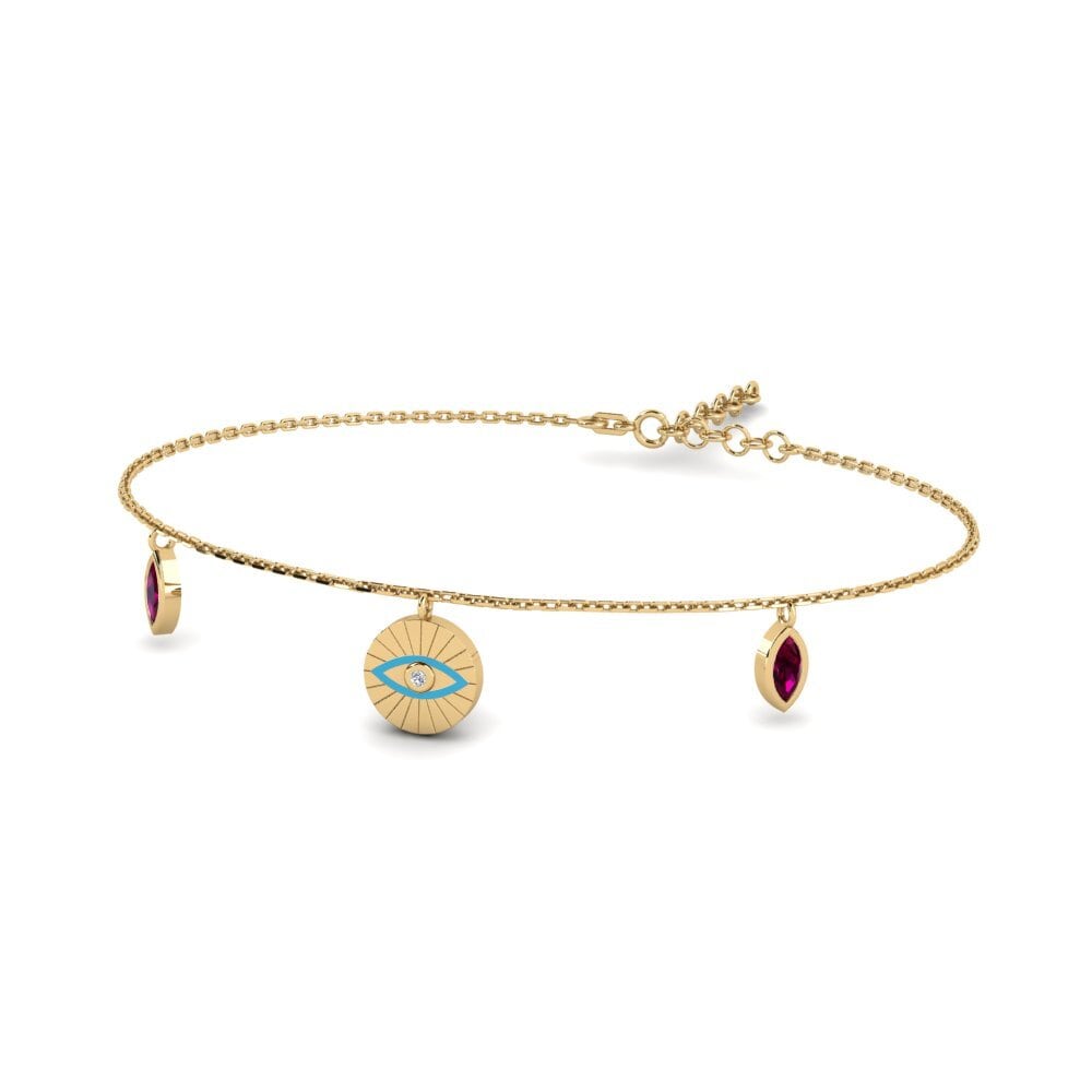 Rhodolite Garnet Women's Bracelet Osankhika