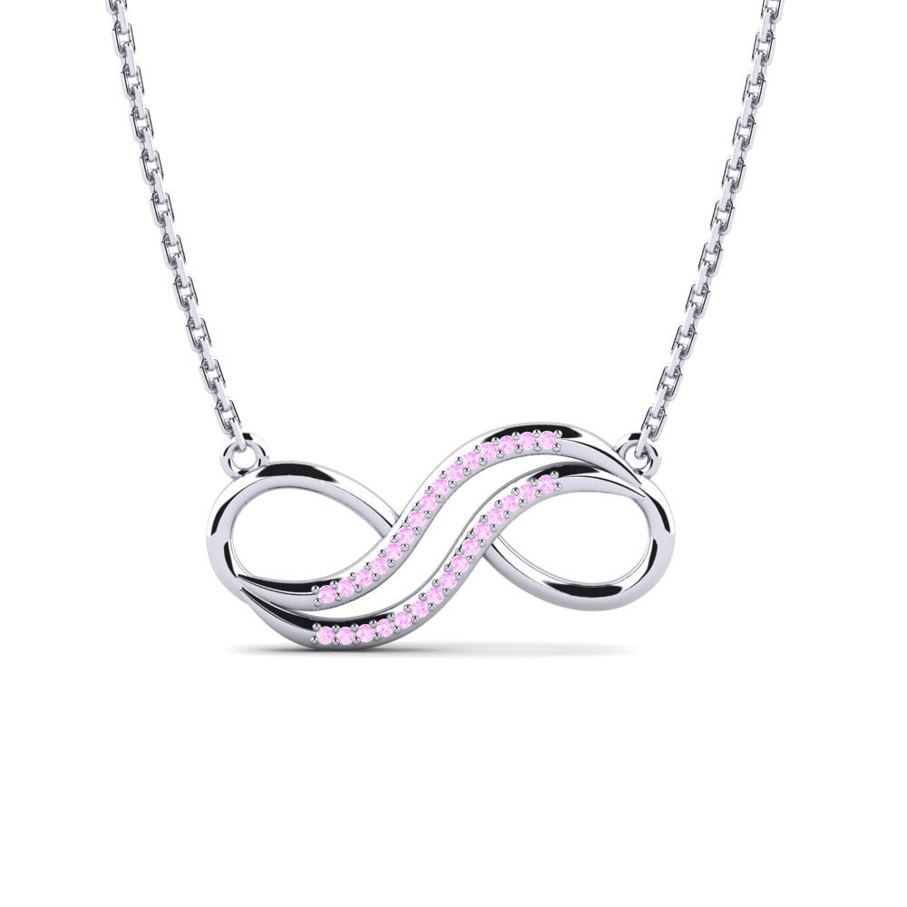 Zafiro Rosado Collar de Mujer Osanna