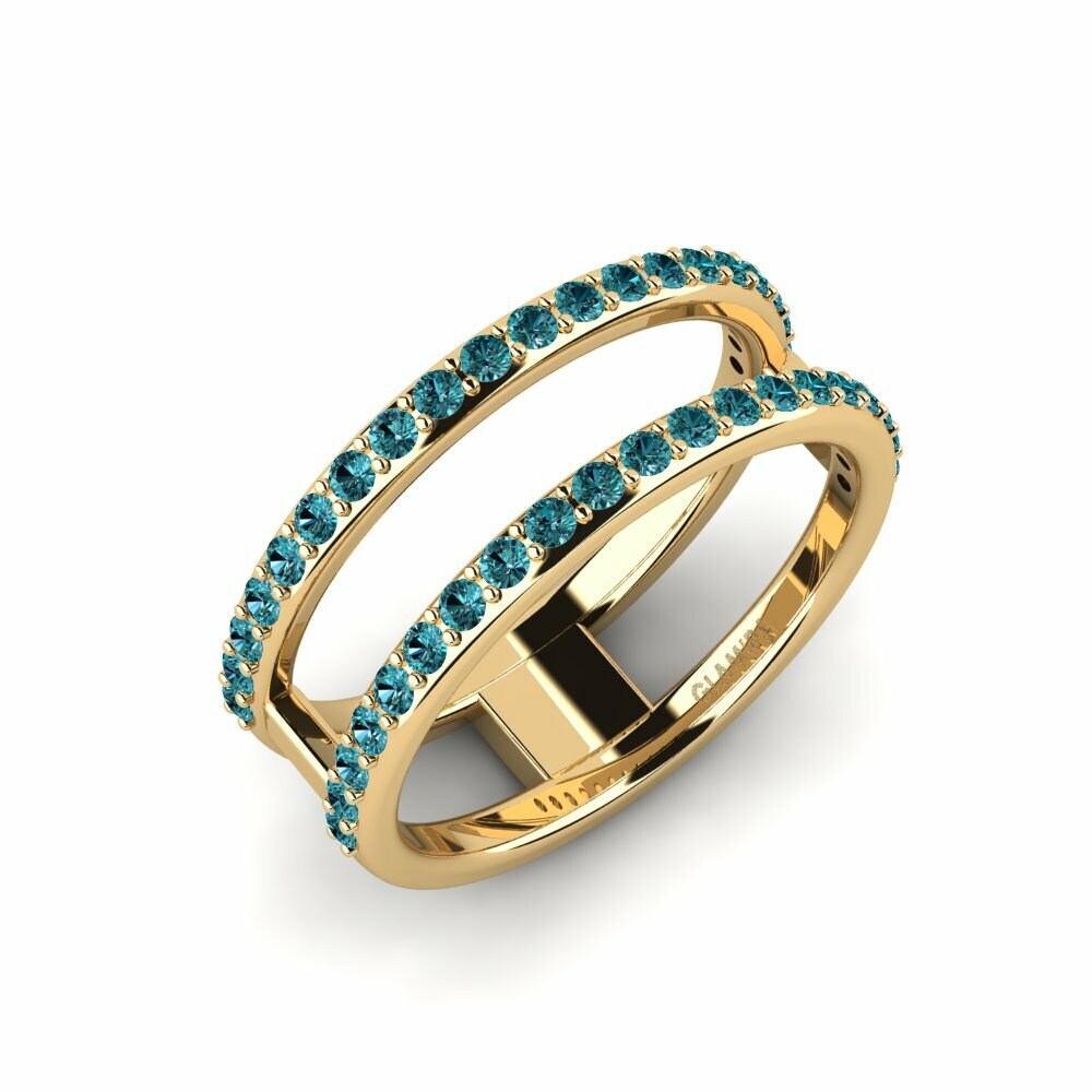 Blue Diamond Ring Oserli