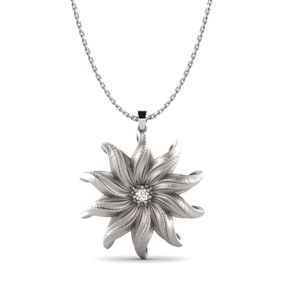 White Silver Women's Pendant Osette