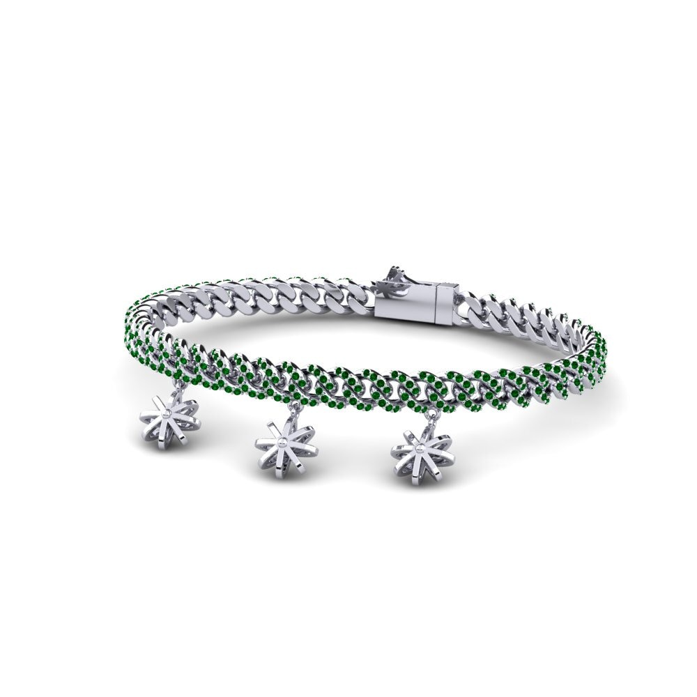 Green Zirconia Women's Bracelet Osnerp