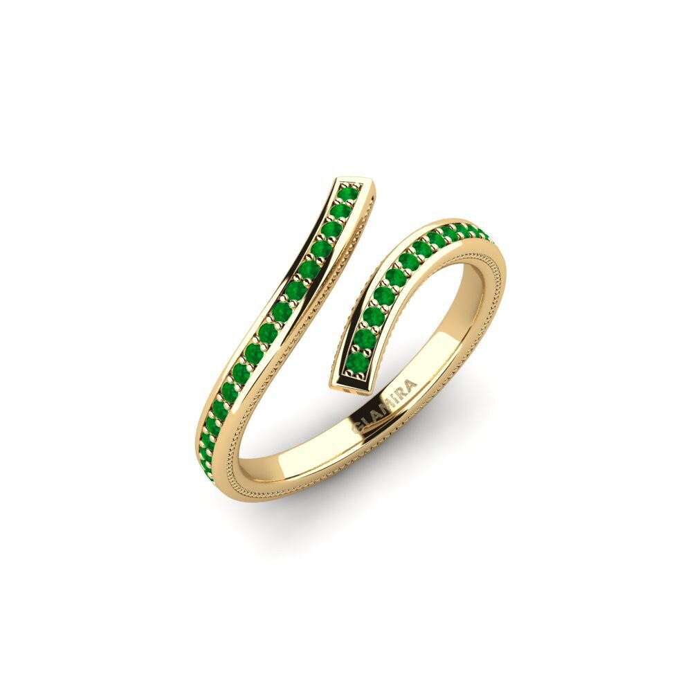 Émeraude Bague Otefren