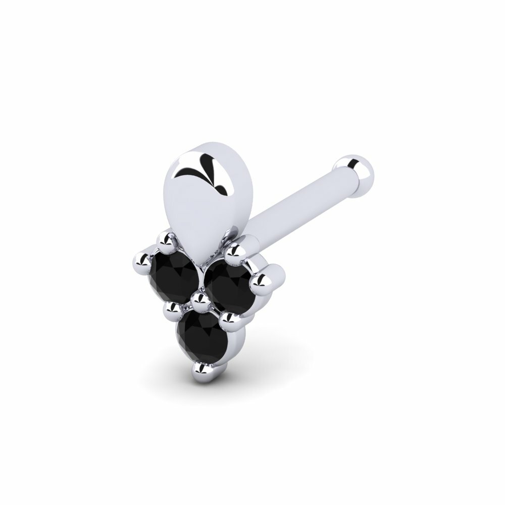 Black Diamond Nose Pin Othello