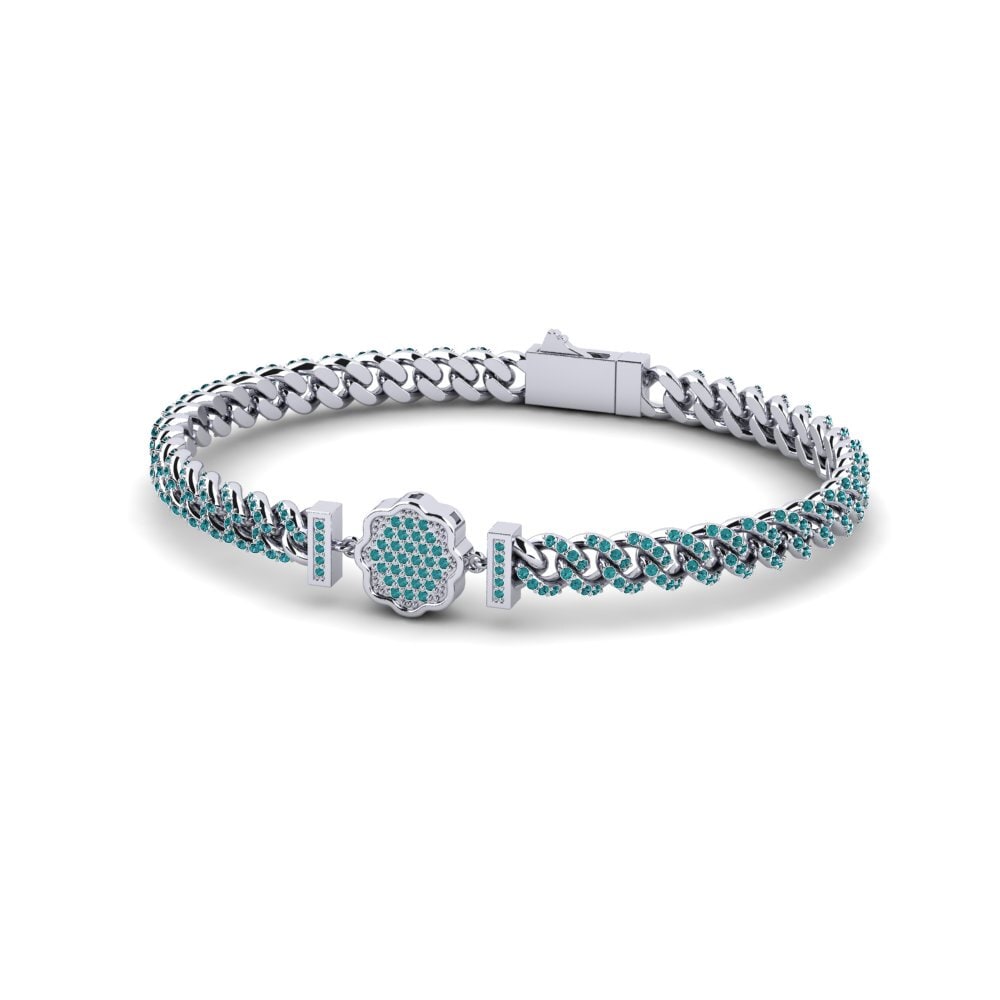Blue Diamond Women's Bracelet Othin