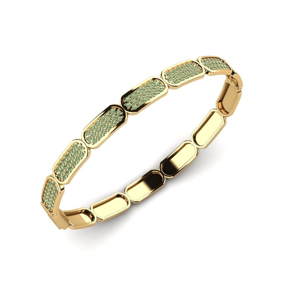 Green Diamond Men's Bracelet Otic