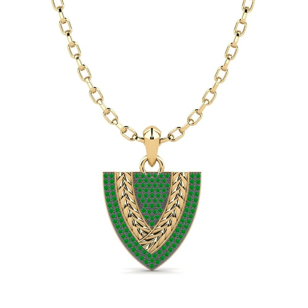 Emerald Men's Pendant Ouistreham