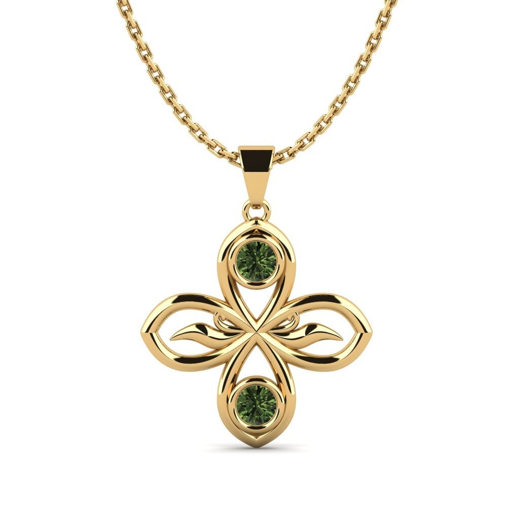 Green Sapphire Women's Pendant Outsware