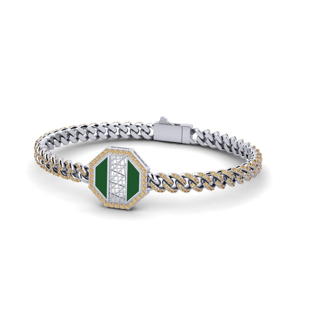 Brown Diamond Women's Bracelet Ovinatels