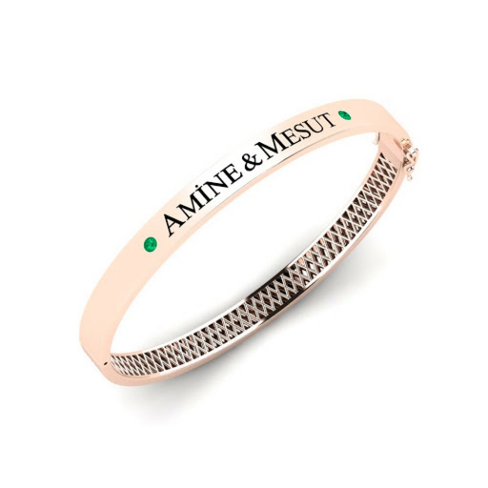 Emerald Men's Bracelet Arezoo