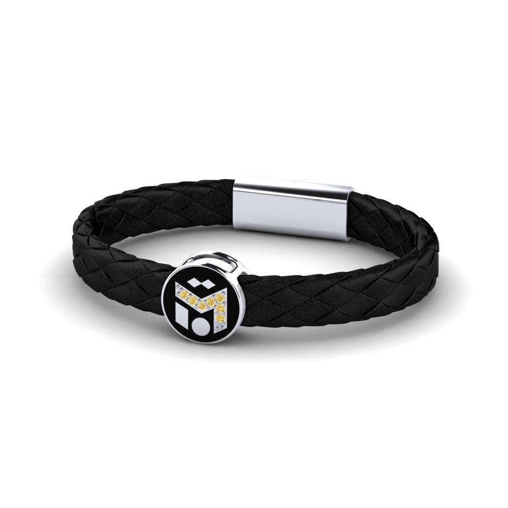 Yellow Diamond Men's Bracelet Zayn