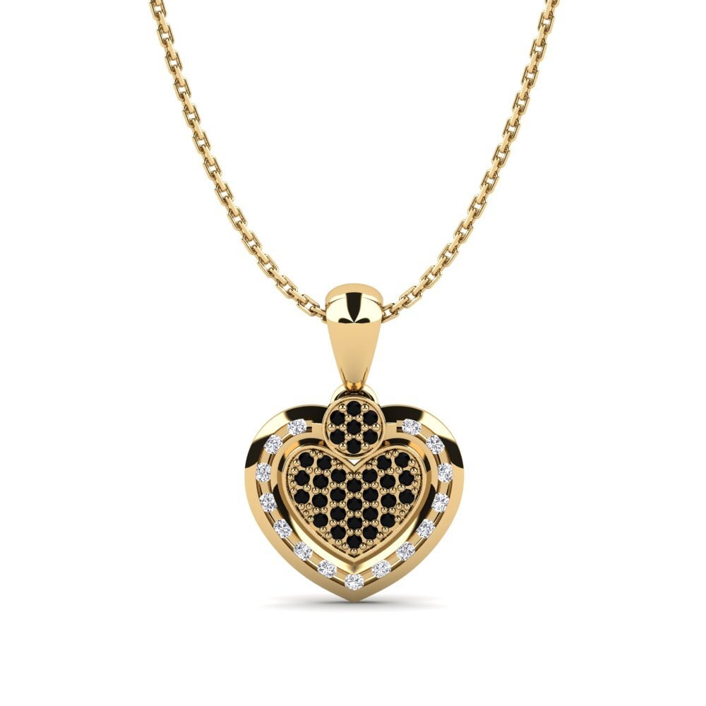 Black Sapphire Women's Pendant Puget