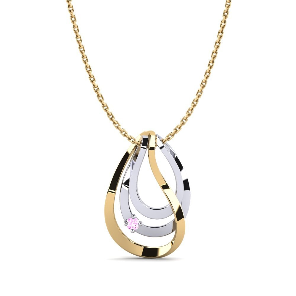 Pink Sapphire Women's Pendant Paulin