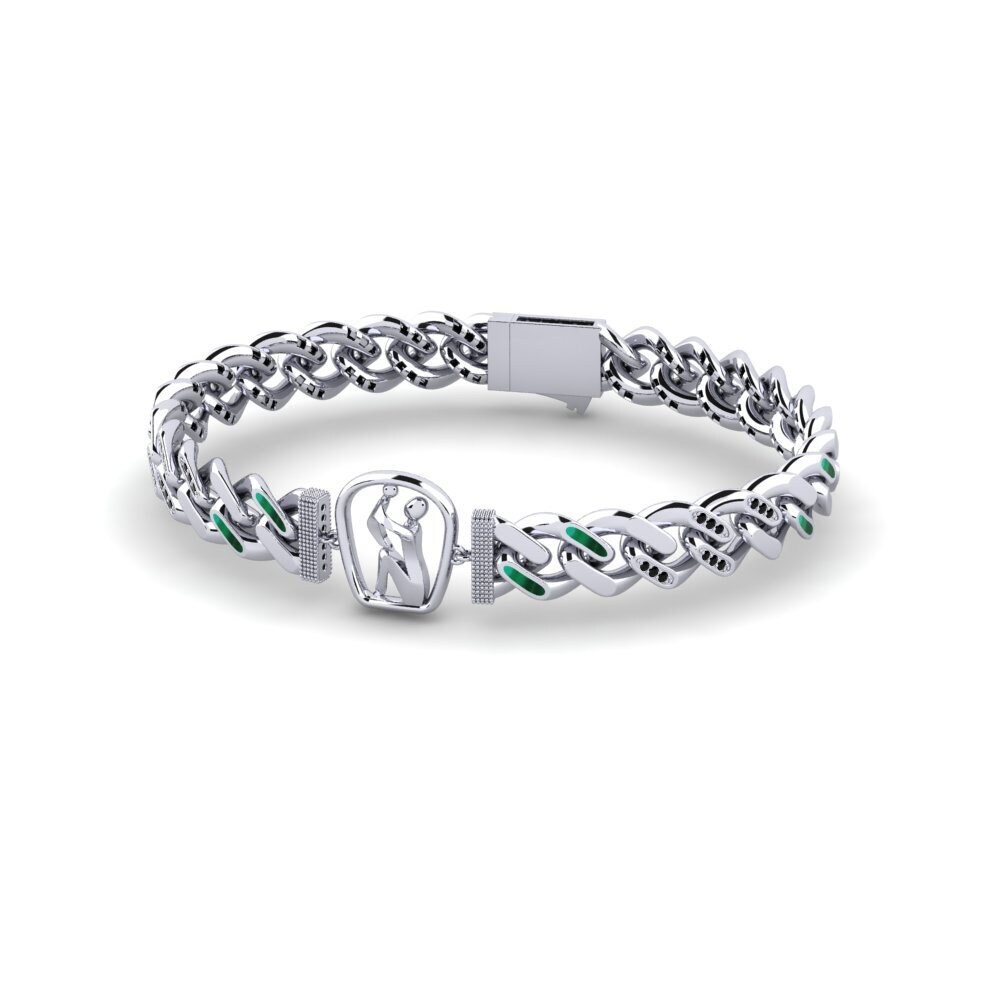 Black Sapphire Women's Bracelet Palantir