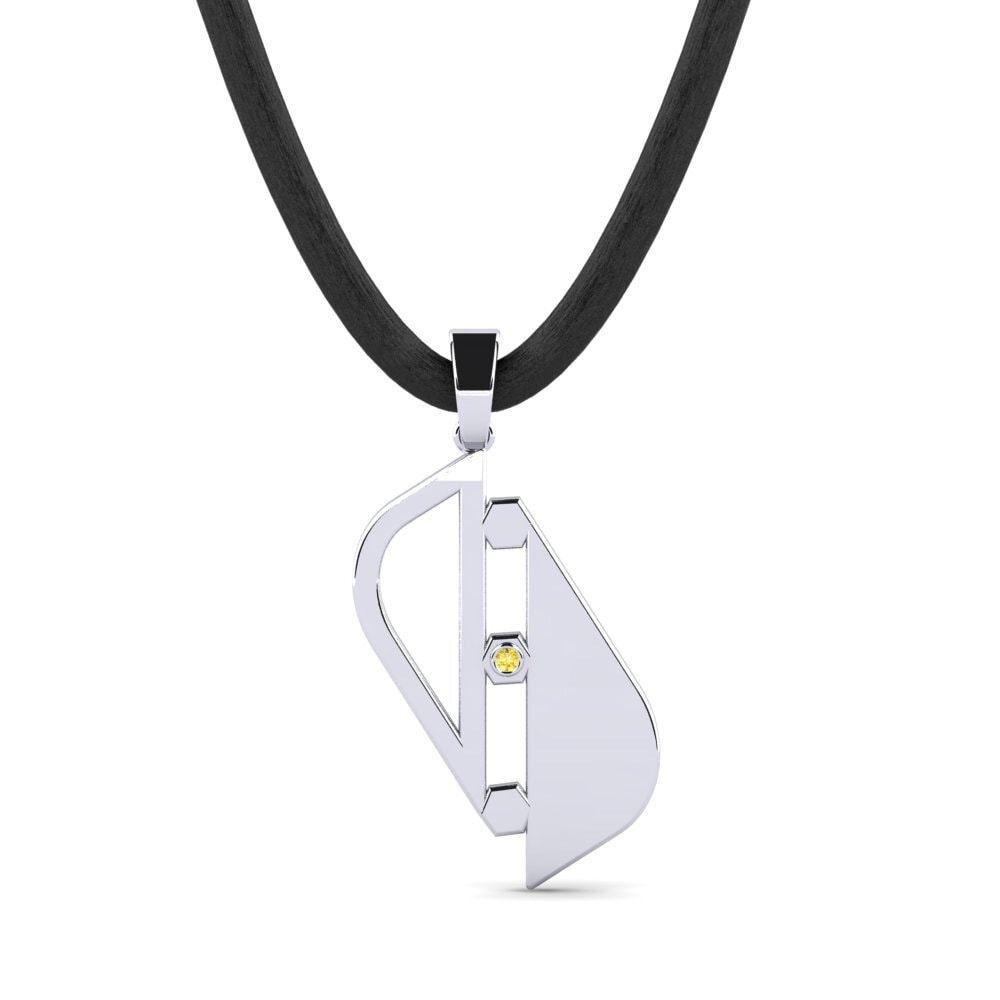 Yellow Sapphire Men's Pendant Palos