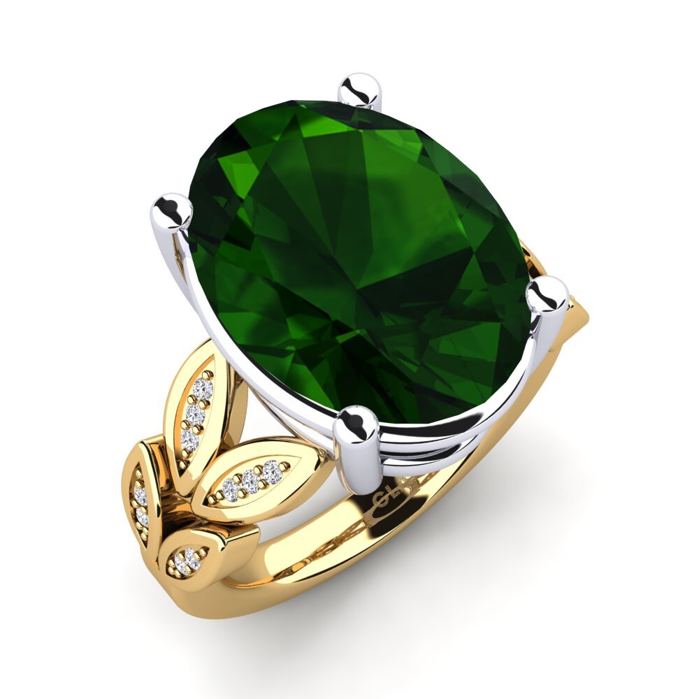 14ct Yellow / White Gold Ring Pamila