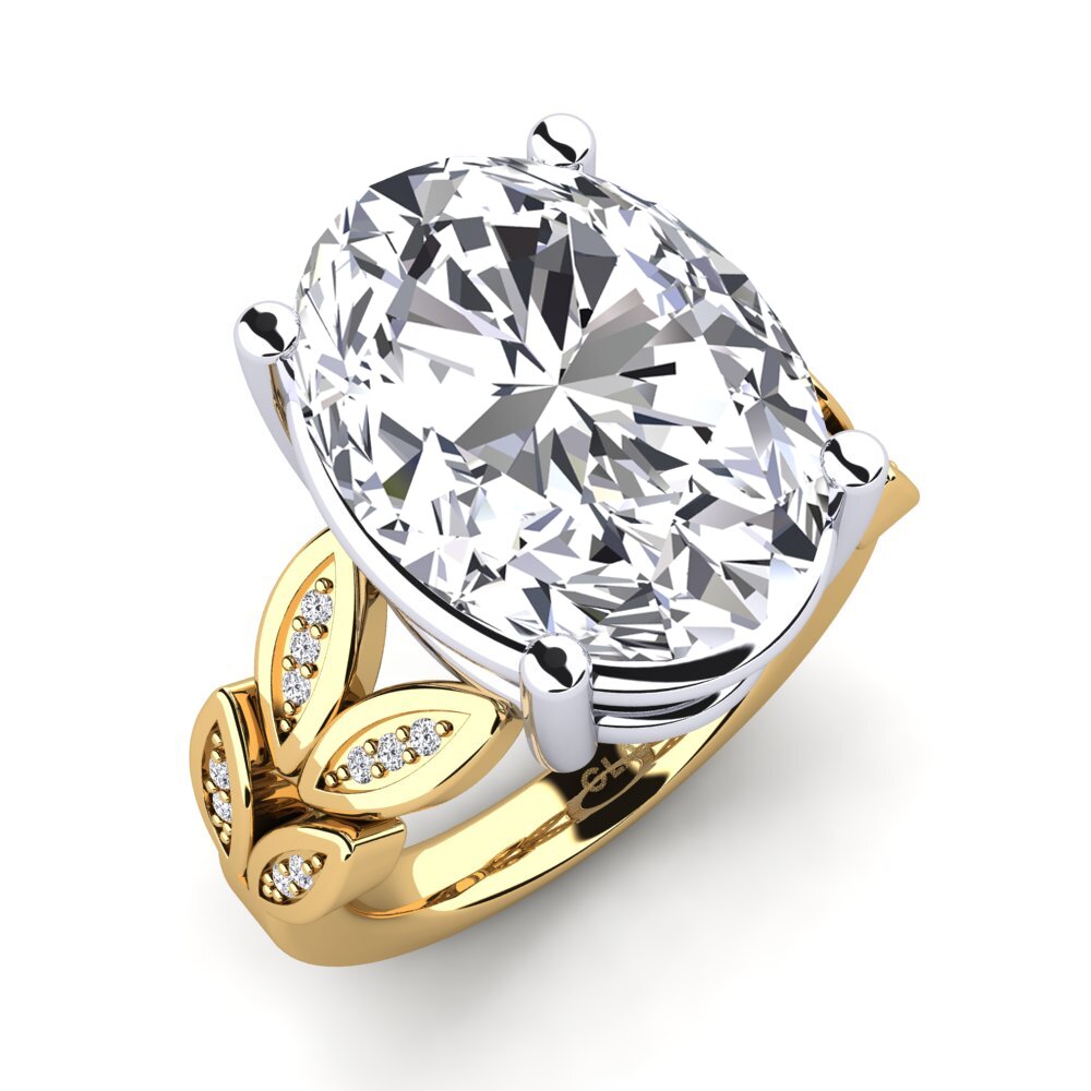Hochwertige GLAMIRA Ringe Pamila mit 9 Karat Labor-gezüchteter Diamant ...