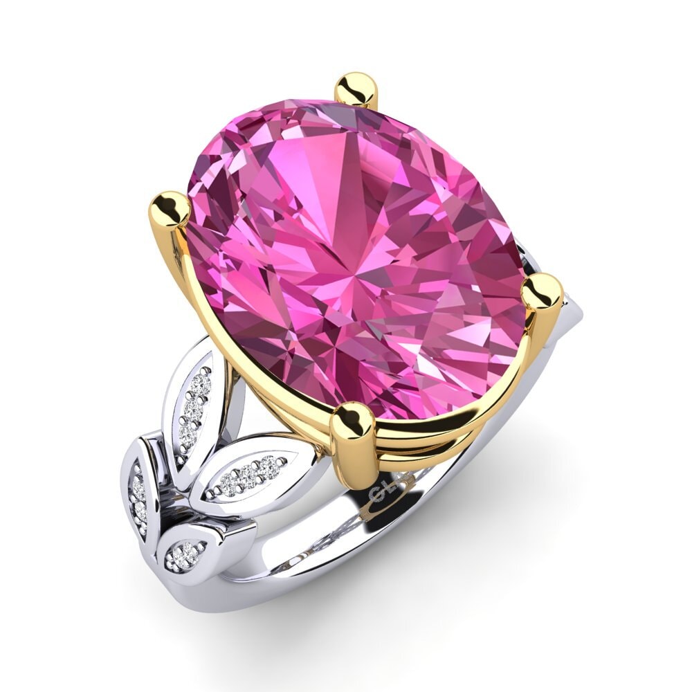 Weiß & Gelbgold 750 Ringe Pamila