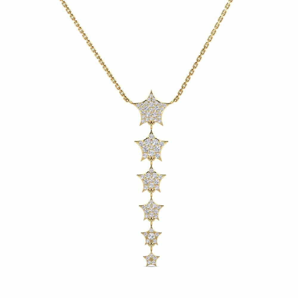 9k Yellow Gold Necklace Panaxia