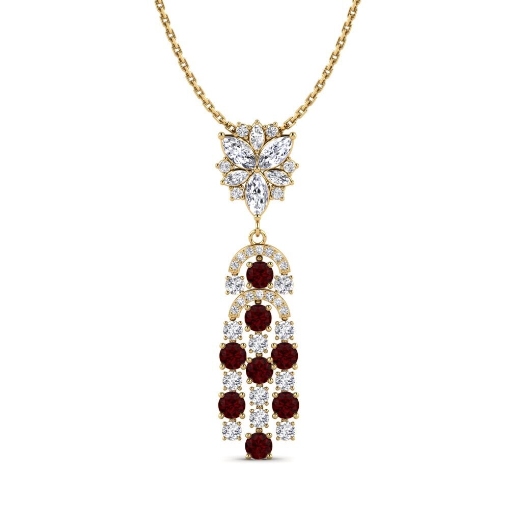 Garnet Women's Pendant Panganiban