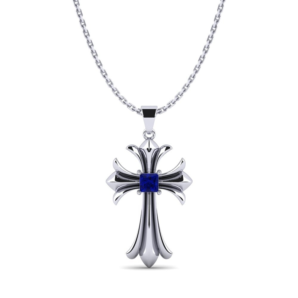 Sapphire Women's Pendant Paragrafon