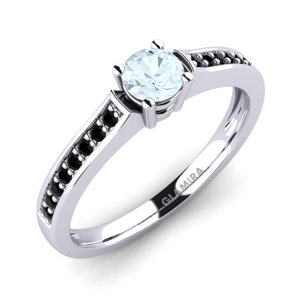 Aquamarine Engagement Ring Paris