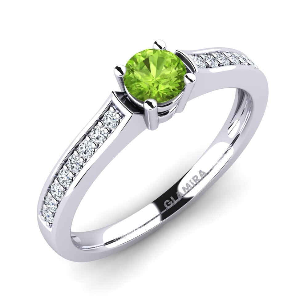 Peridot Engagement Ring Paris