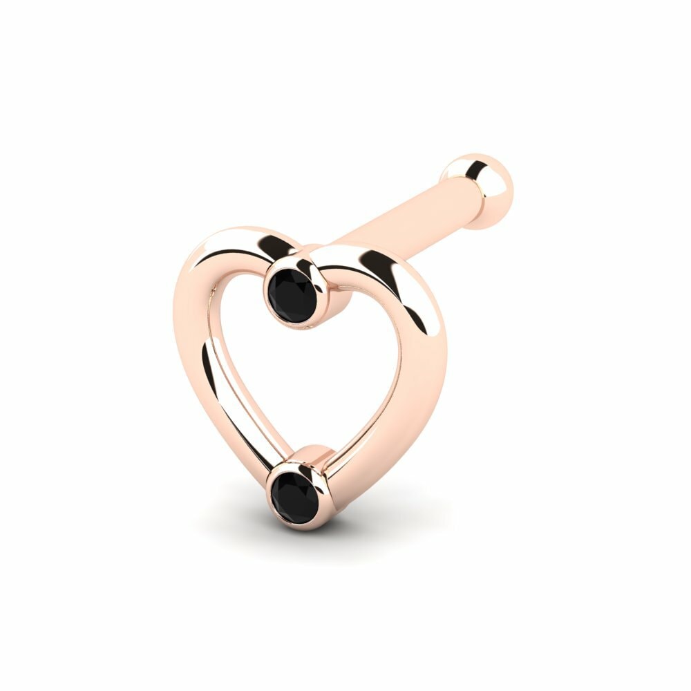 Black Diamond Nose Pin Parisi