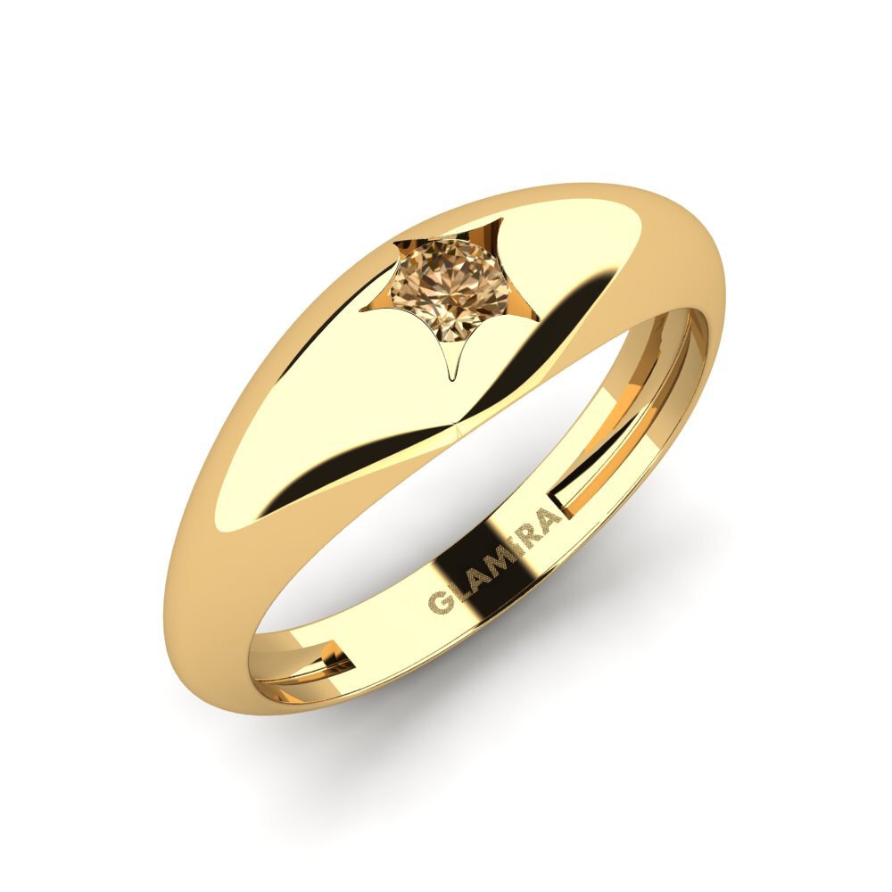 Bruine Diamant Ringen Pasiphae