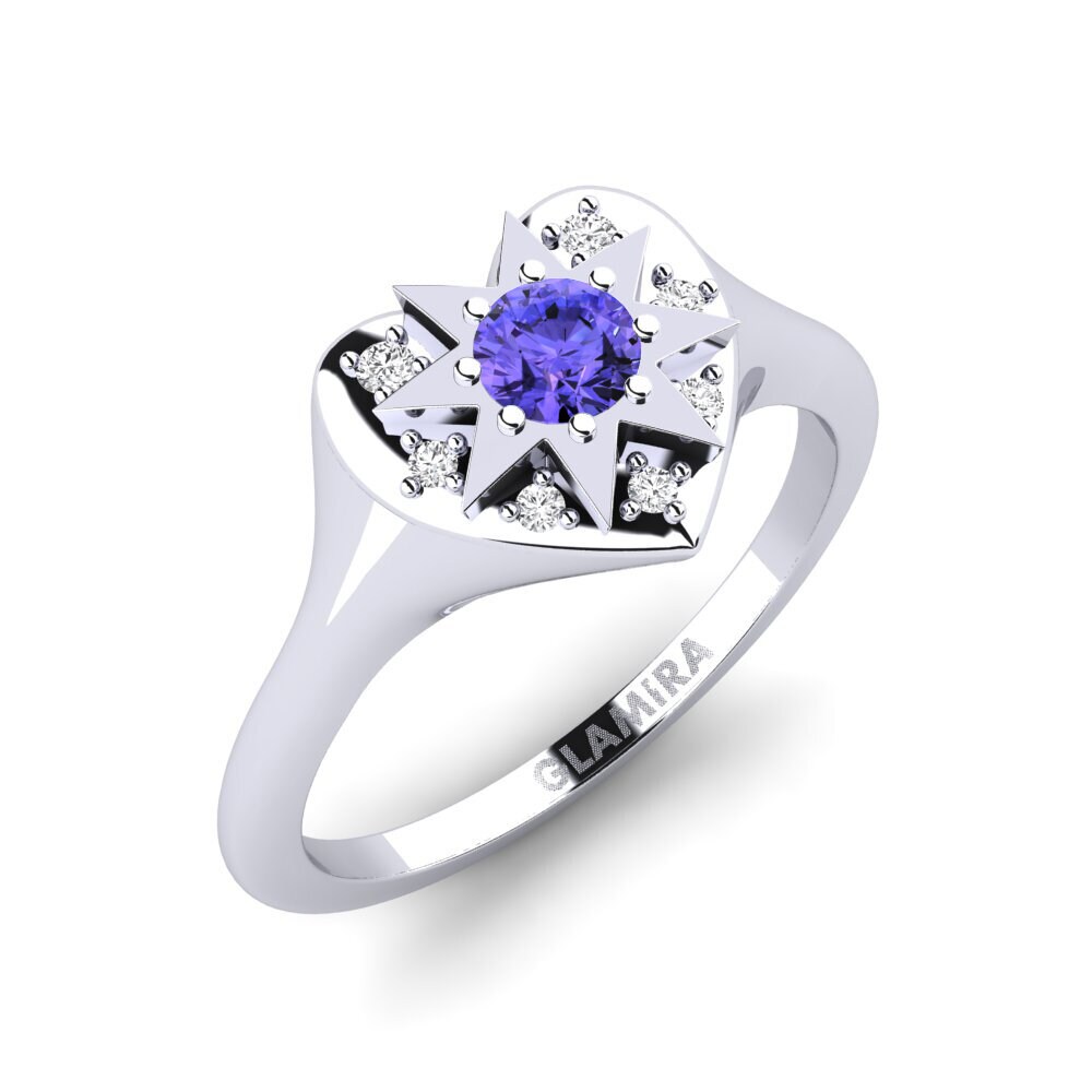 Tansanit Pinker Ring Passero