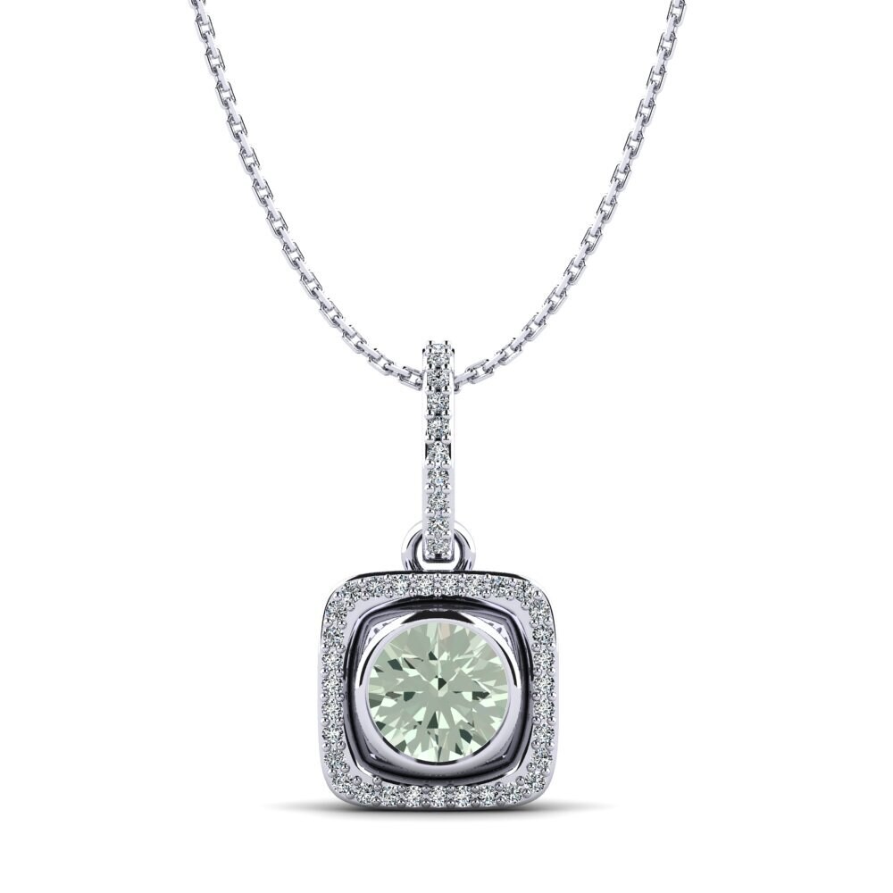 Green Amethyst Women's Pendant Passimian