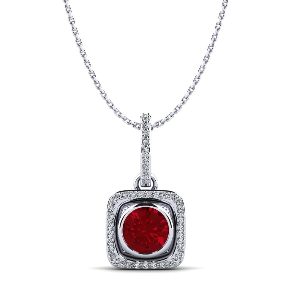 Red Zirconia Women's Pendant Passimian