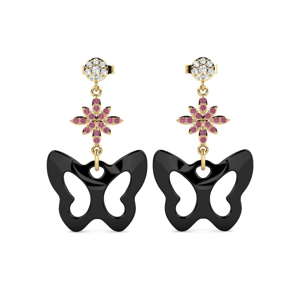 Rhodolite Garnet Women's Earring Patman