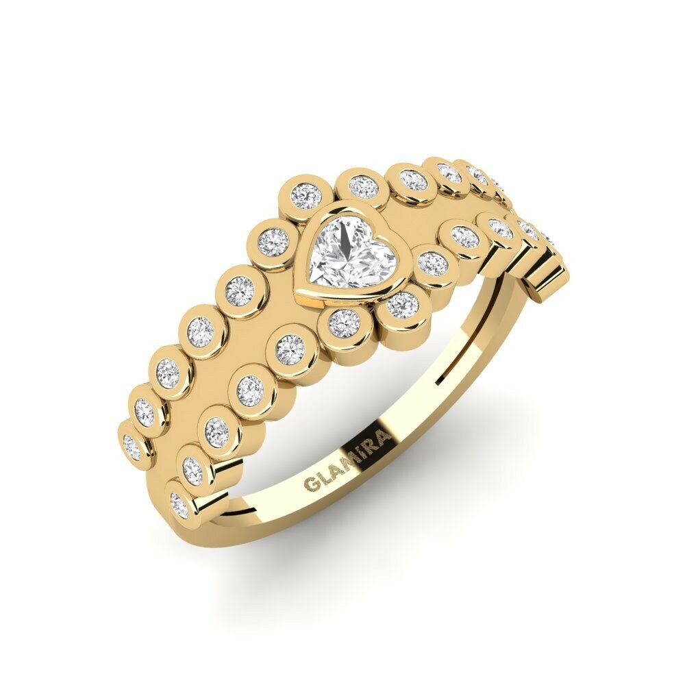 Oro Giallo 750 Anello Patmou