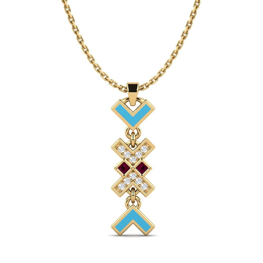 Rhodolite Garnet Women's Pendant Patrina
