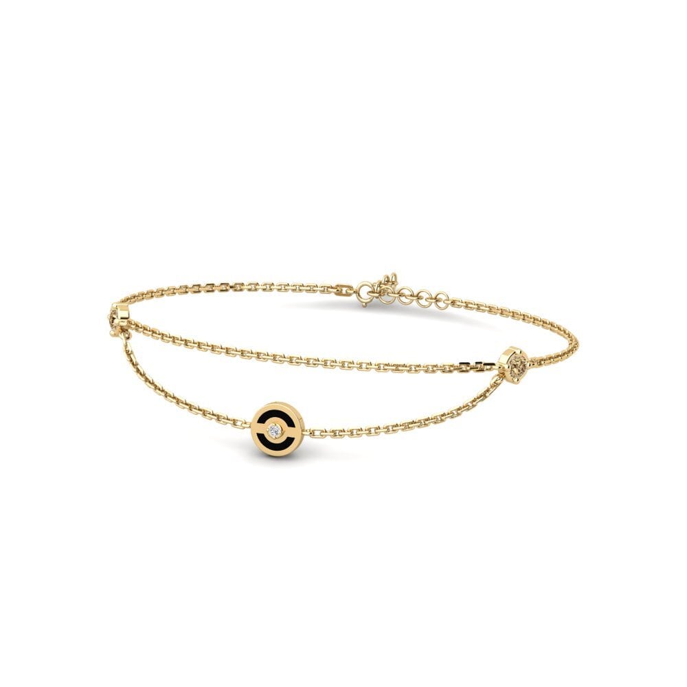 Brown Diamond Women's Bracelet Pavese