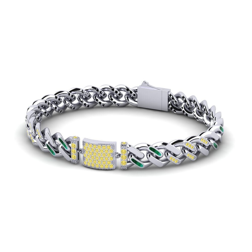 Yellow Sapphire Women's Bracelet Pegmode