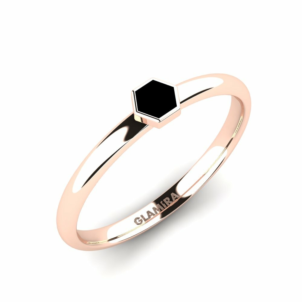 9k Rose Gold Ring Pekin