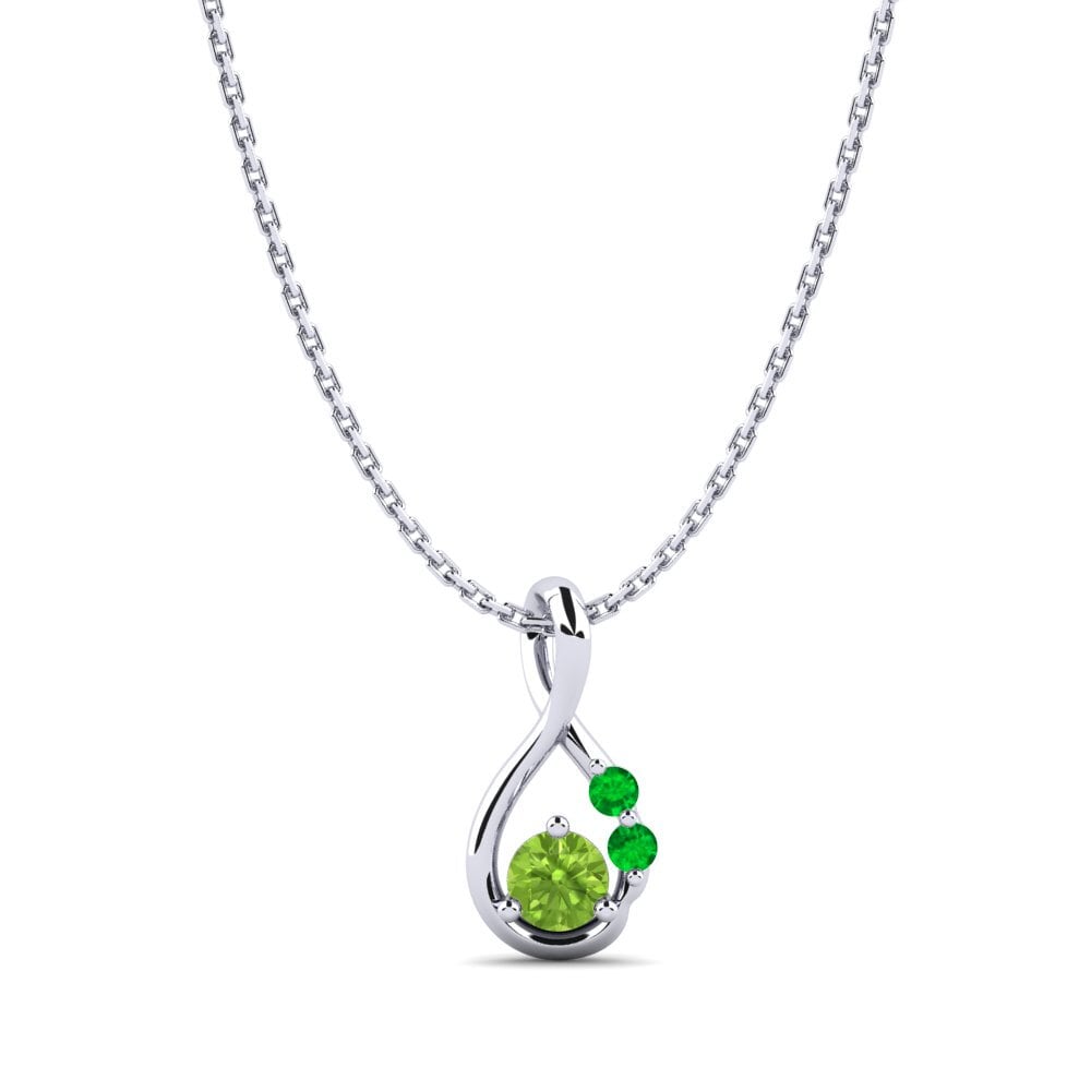 Peridoto Colgante de Mujer Dyta