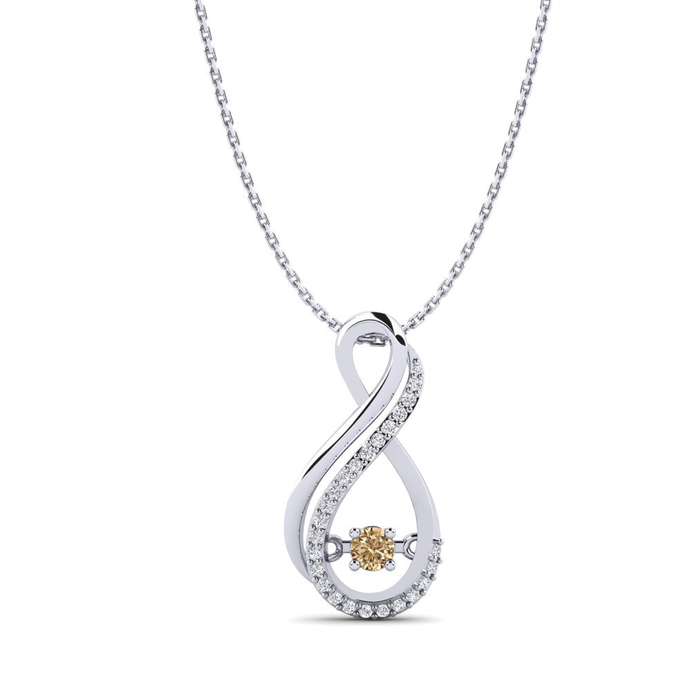 Brown Diamond Women's Pendant Gisela