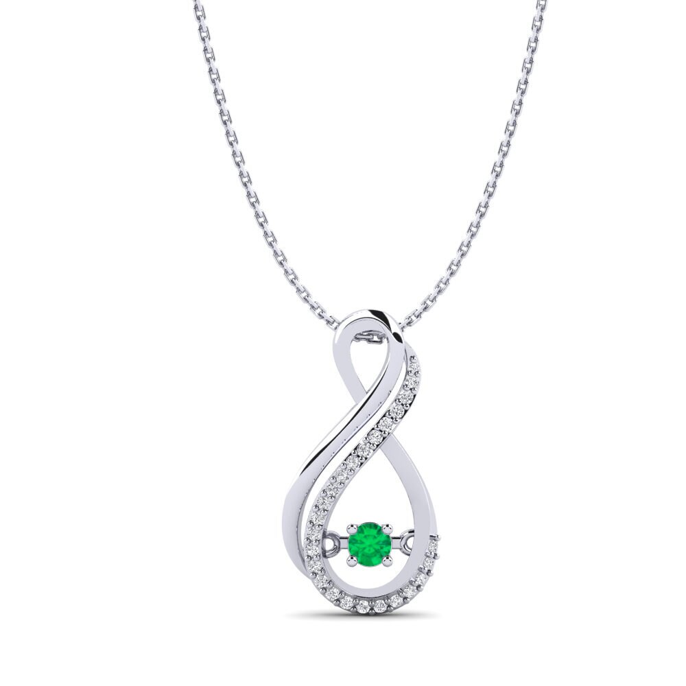 Emerald Women's Pendant Gisela