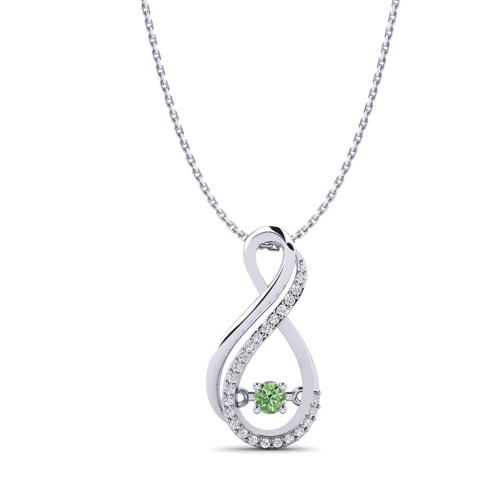Green Diamond Women's Pendant Gisela