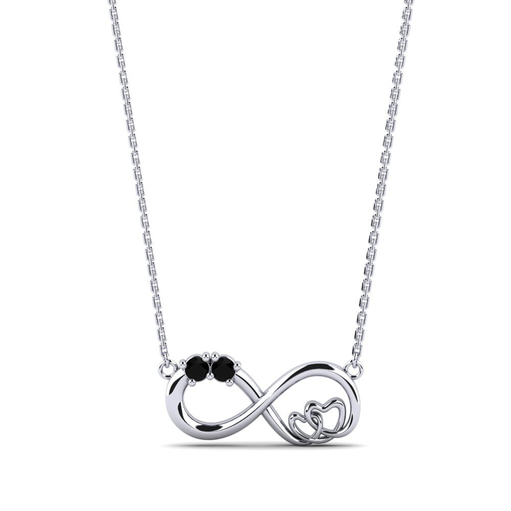 Ónix Negro Collar de Mujer Rada