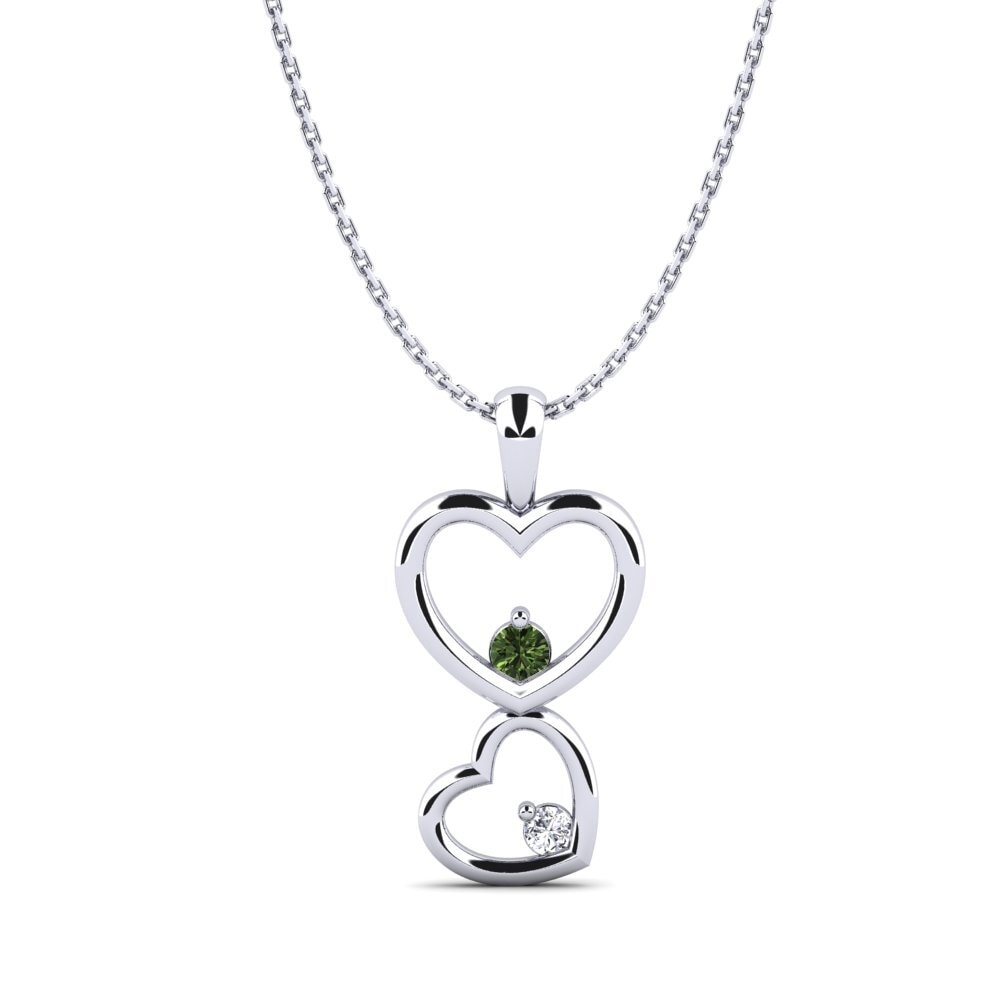 Green Sapphire Women's Pendant Erika